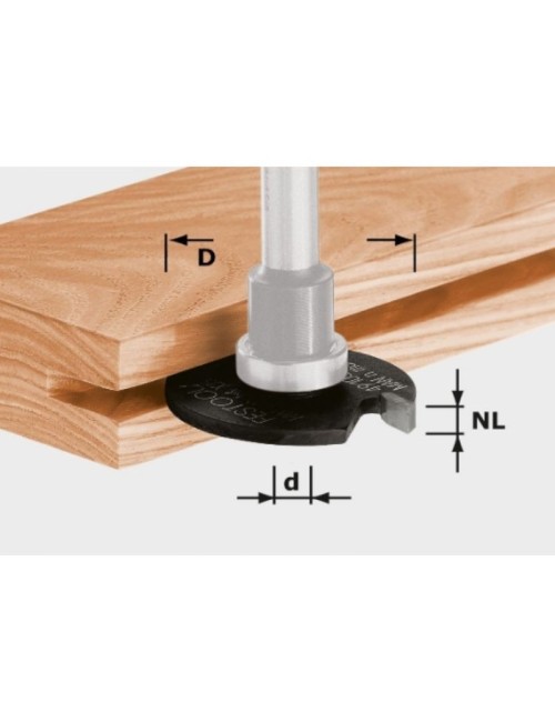 FESTOOL HW D40x4 FRESA DE DISCO PARA RANURAR