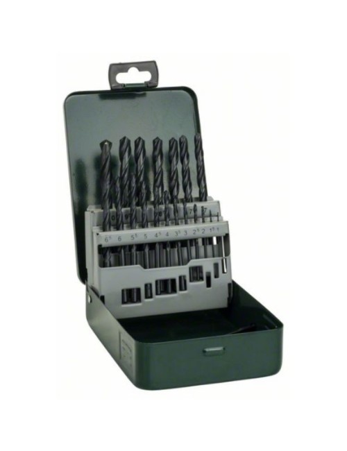 BOSCH  SET CON 19 BROCAS HSS-R PARA METAL