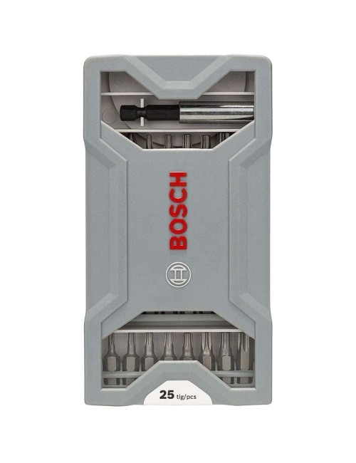 BOSCH SET DE PUNTAS DE ATORNILLAR PH/PZ/T, 25 UNIDADES