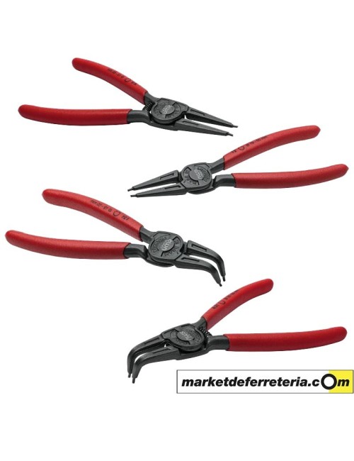 NWS JUEGO DE 4 PIEZAS DE ALICATES CIRCLIPS