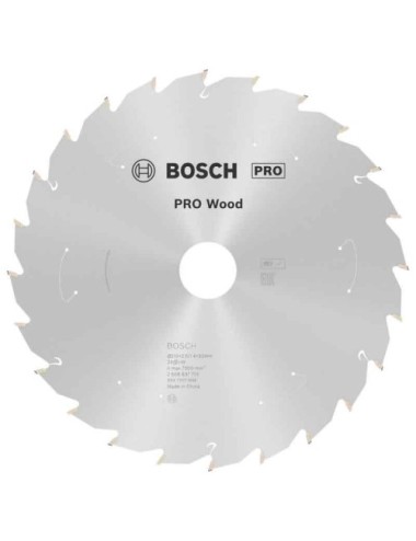 BOSCH HOJA DE SIERRA CIRCULAR PRO WOOD CORDLESS PARA SIERRAS DE MESA