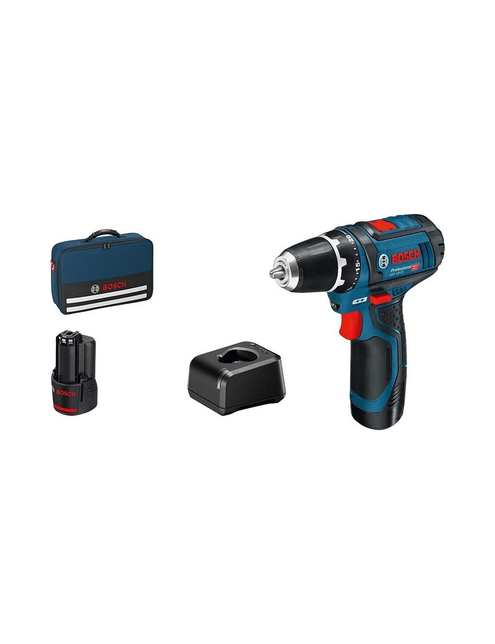 BOSCH  GSR12V-15 ATORNILLADOR 2X2AH BOLSA TELA BOSCH  GSR12V-15 ATORNILLADOR 2X2AH BOLSA TELA