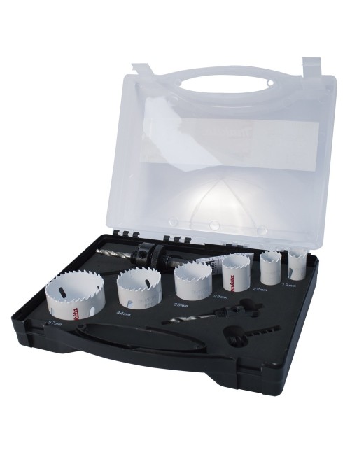 MAKITA D-47117 ESTUCHE DE BROCAS DE CORONA BI-METAL 6PCS