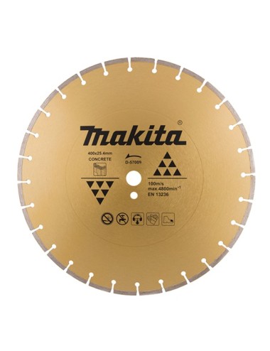 MAKITA D-57009 DISCO DE DIAMANTE DIAMAK SEGMENTADO 400MM