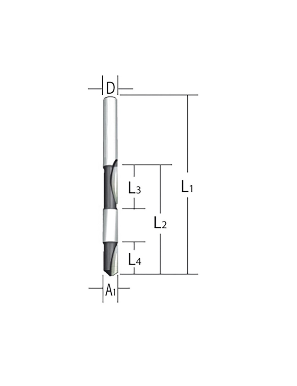 MAKITA D-09341 FRESA DOBLE PARA PANELES 6X6MM MAKITA D-09341 FRESA DOBLE PARA PANELES 6X6MM