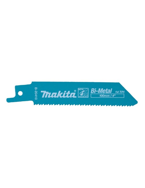 MAKITA B-20410 SIERRA DE SABLE 100MM PARA METAL 14TPI 5PCS