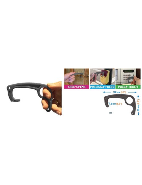 ABRIDOR PUERTAS / PULSADOR SIN TOCAR