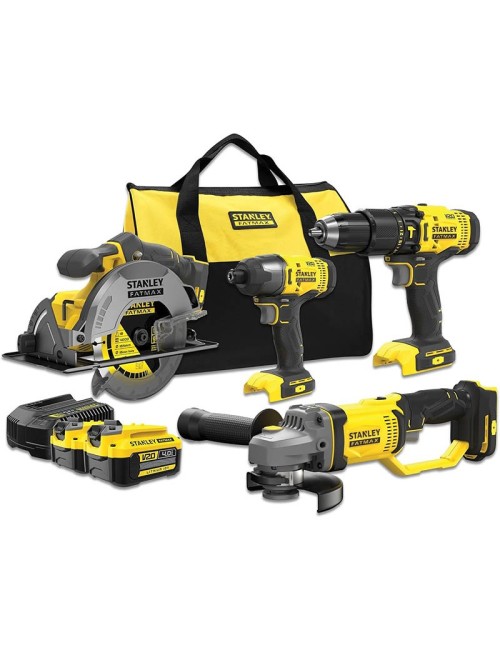 STANLEY SFMCK469M2-QW POWER KIT 4 HERRAMIENTAS 18V