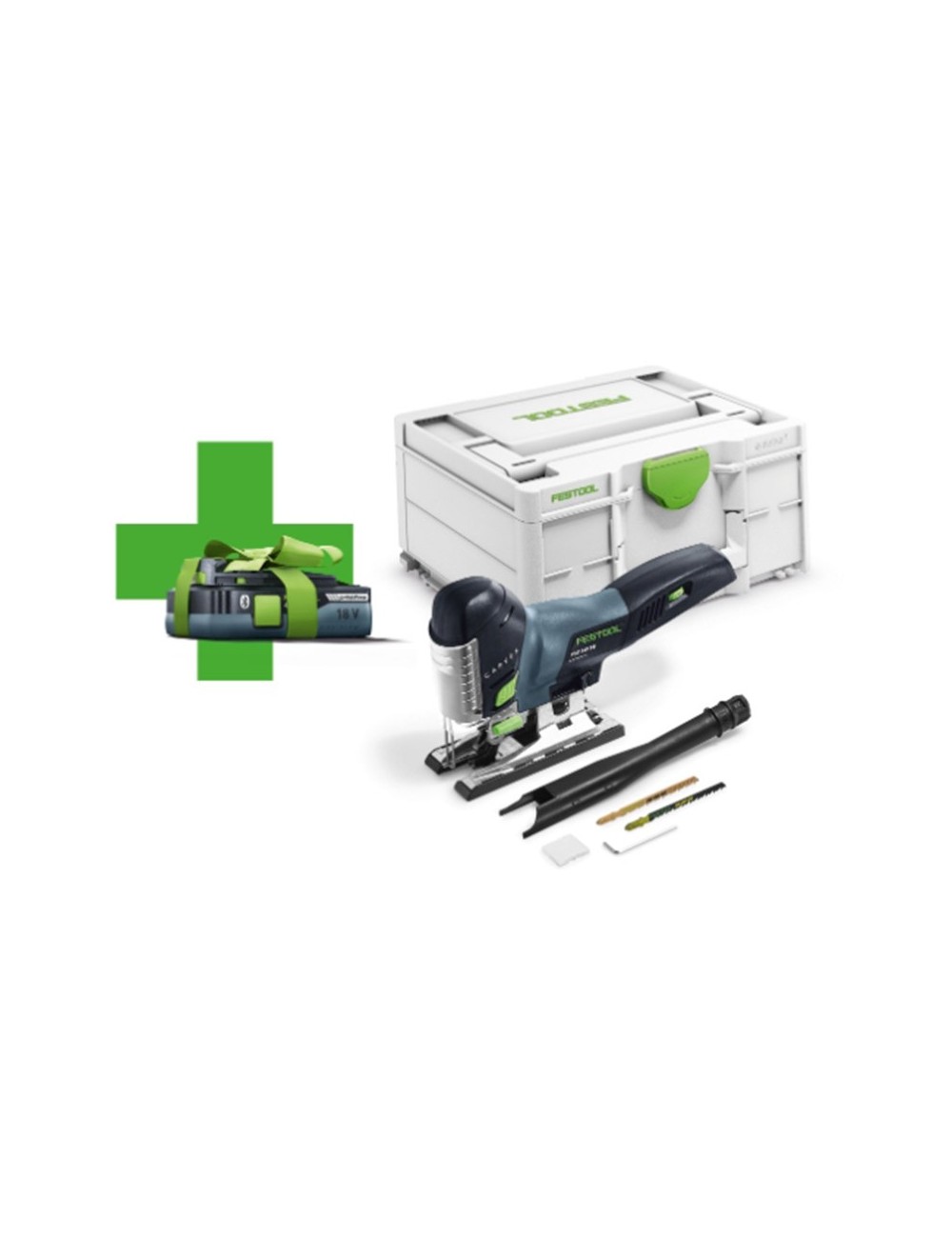 SIERRA DE CALAR A BATERIA FESTOOL PSC 420 EB-BASIC-4,0 CARVEX