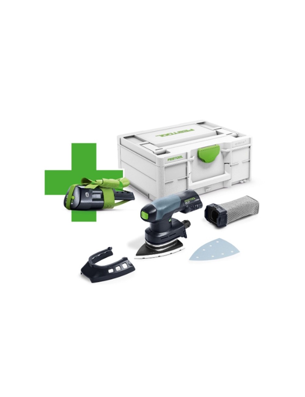 LIJADORA DELTA A BATERÍA DTSC 400-BASIC-ERGO FESTOOL