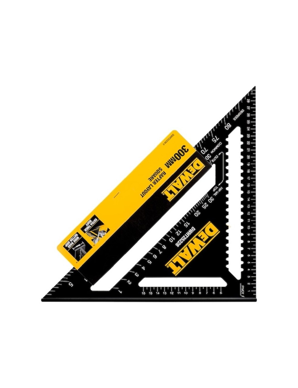 DEWALT DWHT25228-0 ESCUADRA METRICA 30CM DEWALT DWHT25228-0 ESCUADRA METRICA 30CM