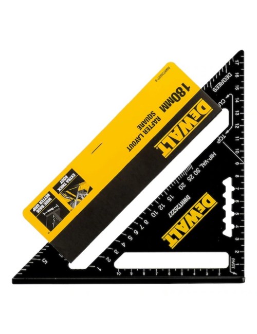DEWALT DWHT25227-0 ESCUADRA METRICA 18CM