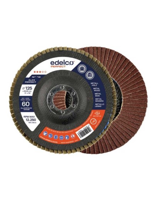 ELDECO EDALOX12540T29 DISCO ABRASIVO MIL HOJAS 125MM GRANO 40