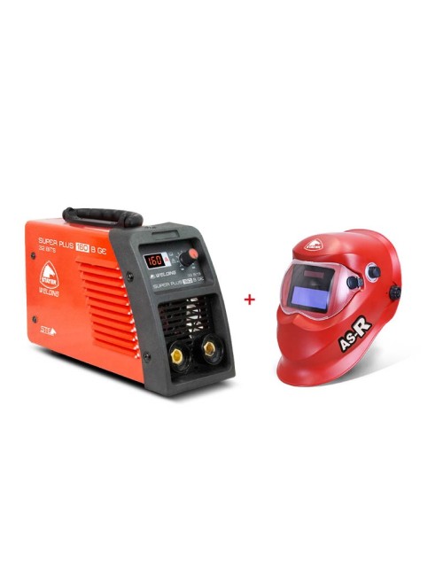 STAYER INVERTER MMA SUPER PLUS 160 B GE + MASCARA AS-R