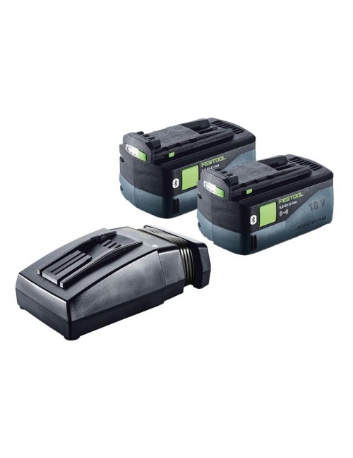 SET BATERIAS FESTOOL 2 BP 18 Li 5,0 + CARGADOR TCL 6