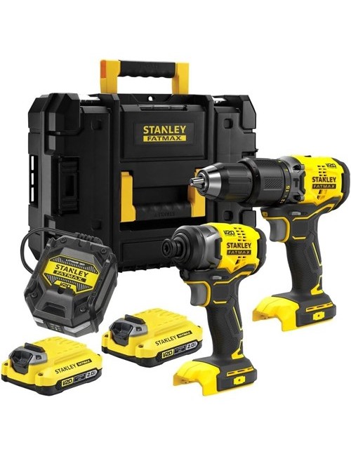 STANLEY KIT TALADRO SFMCF810 + ATORNILLADOR SFMCD715 18V