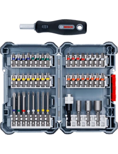 BOSCH SET 44 PUNTAS + DESTORNILLADOR