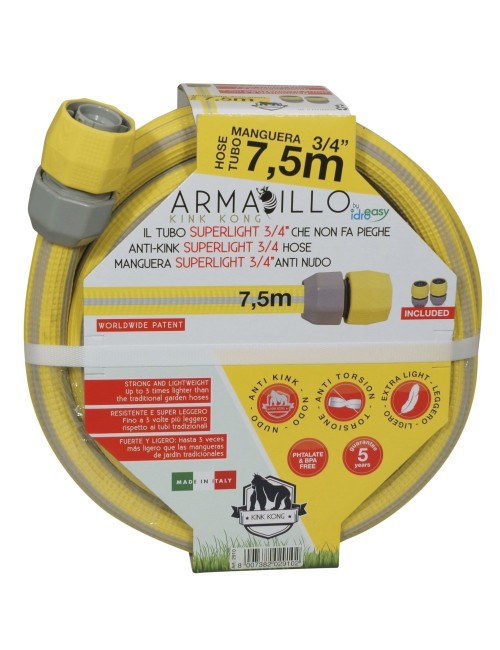 IDROEASY MANGUERA SUPERLIGERA ARMADILLO KINK KONG DE 3/4"