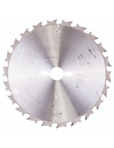 BOSCH DISCO DE SIERRA CIRCULAR EXPERT FOR WOOD PARA SIERRAS DE CORTE FINAL VERTICAL, PARA SIERRAS DE MESA