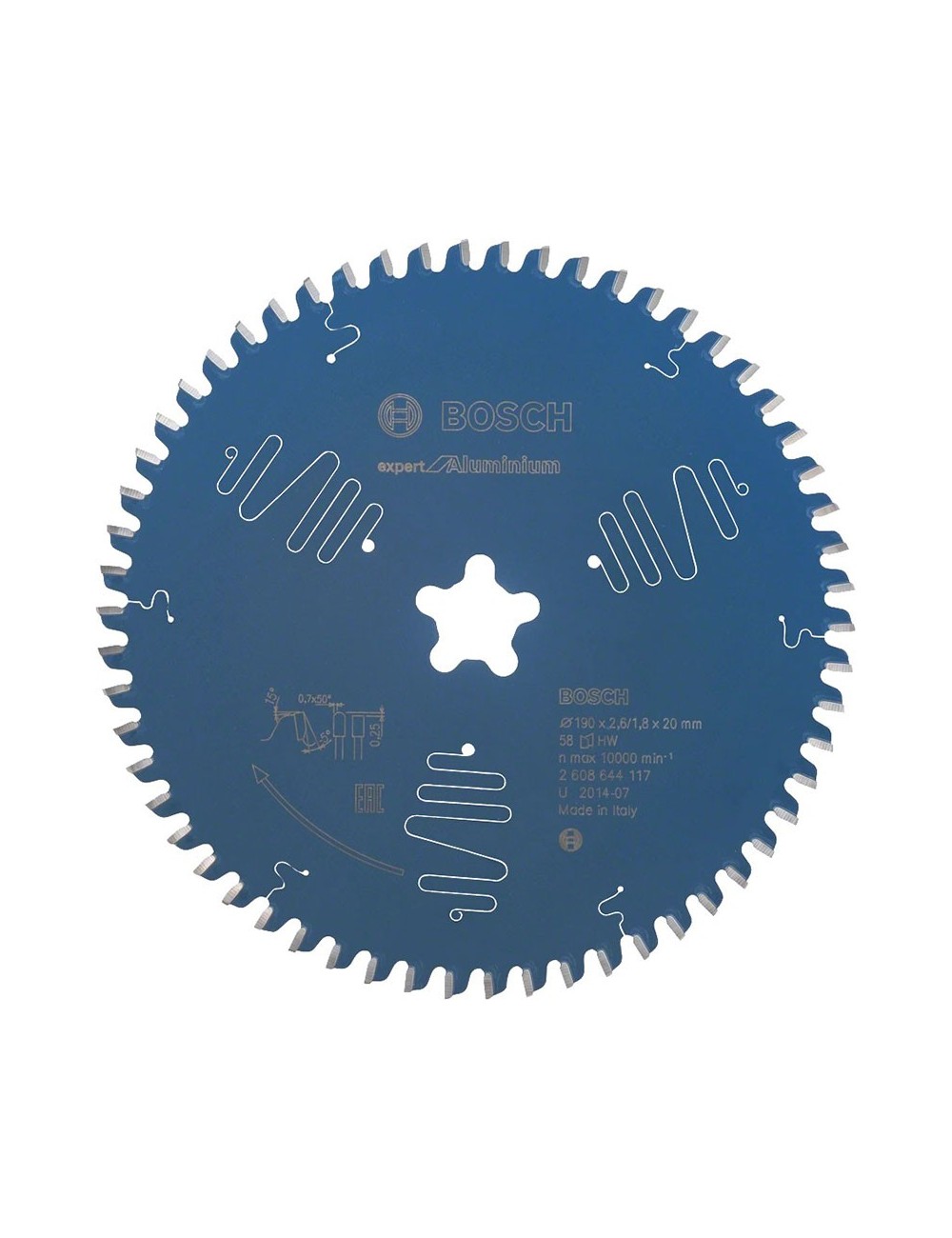 BOSCH DISCO DE SIERRA CIRCULAR EXPERT FOR ALUMINIUM PARA SIERRAS DE MESA