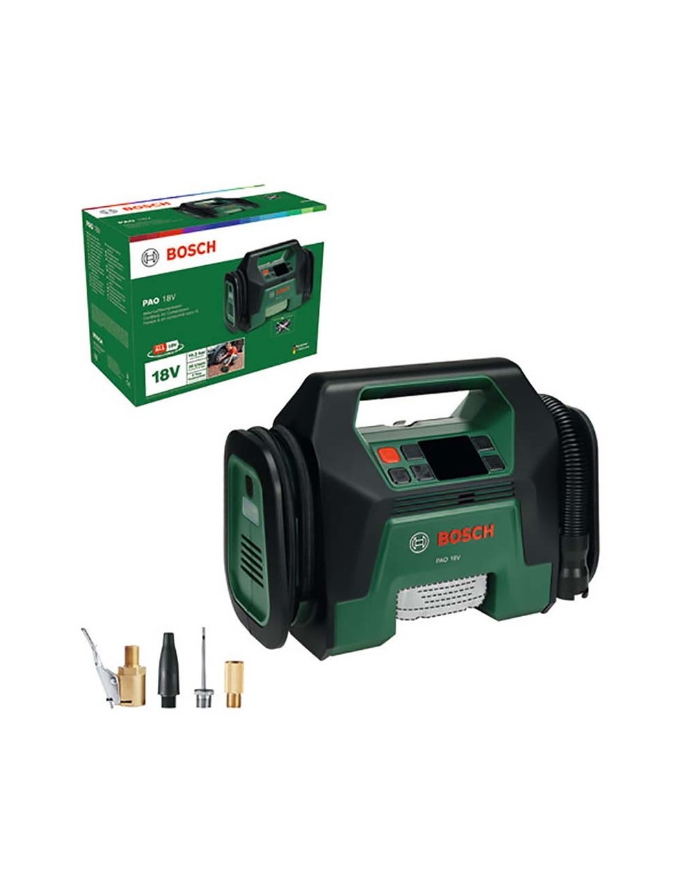 BOSCH PAO 18V BOMBA DE AIRE COMPRIMIDO A BATERÍA