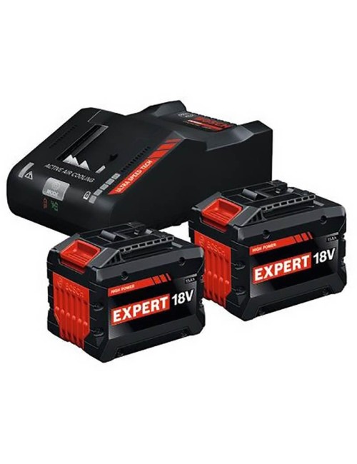 BOSCH SET EXPERT 2 BATERÍAS EXBA18V-150 + CARGADOR EXAL18V-160