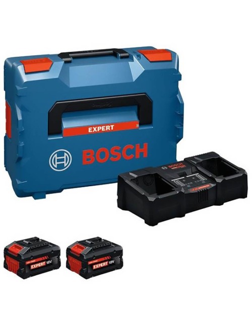 BOSCH SET EXPERT 2 BATERÍAS EXBA18V-80 +  CARGADOR EXAL18V2-320