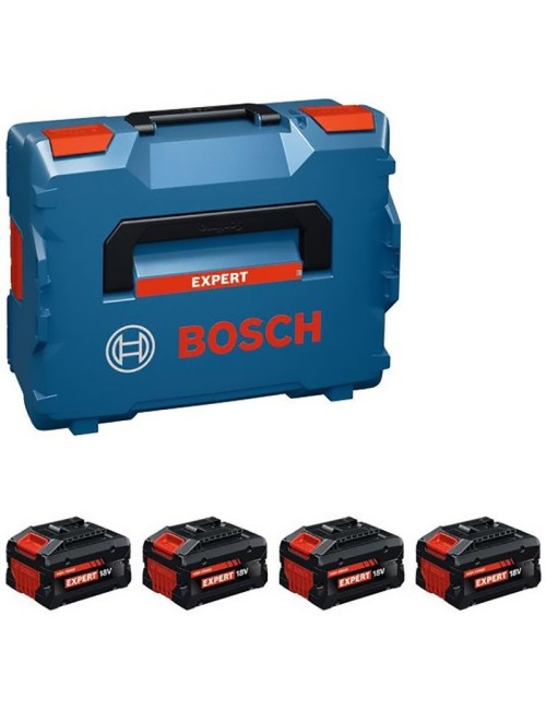 BOSCH SET EXPERT 4 BATERÍAS EXBA18V-55