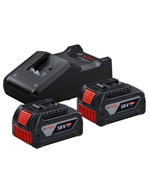 SET BATERIAS BOSCH 2 GBA 18V 4.0AH + CARGADOR GAL18V-40