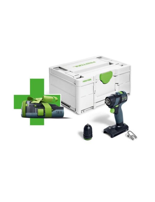 TALADRO ATORNILLADOR A BATERIA FESTOOL TXS 18-BASIC-3,0